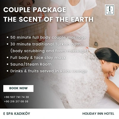 THE SMELL OF THE EARTH COUPLES SPA PACKAGE